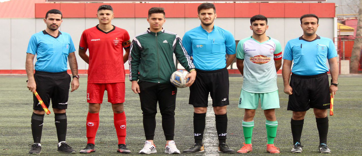 تساوی نوجوانان پرسپولیس و نوجوانان پارسیان در هفته 23